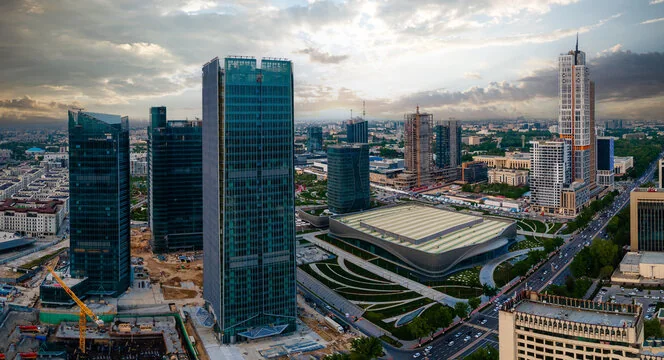 塔什干城市景观,用于说明乌兹别克斯坦相关采购文章的市场环境。