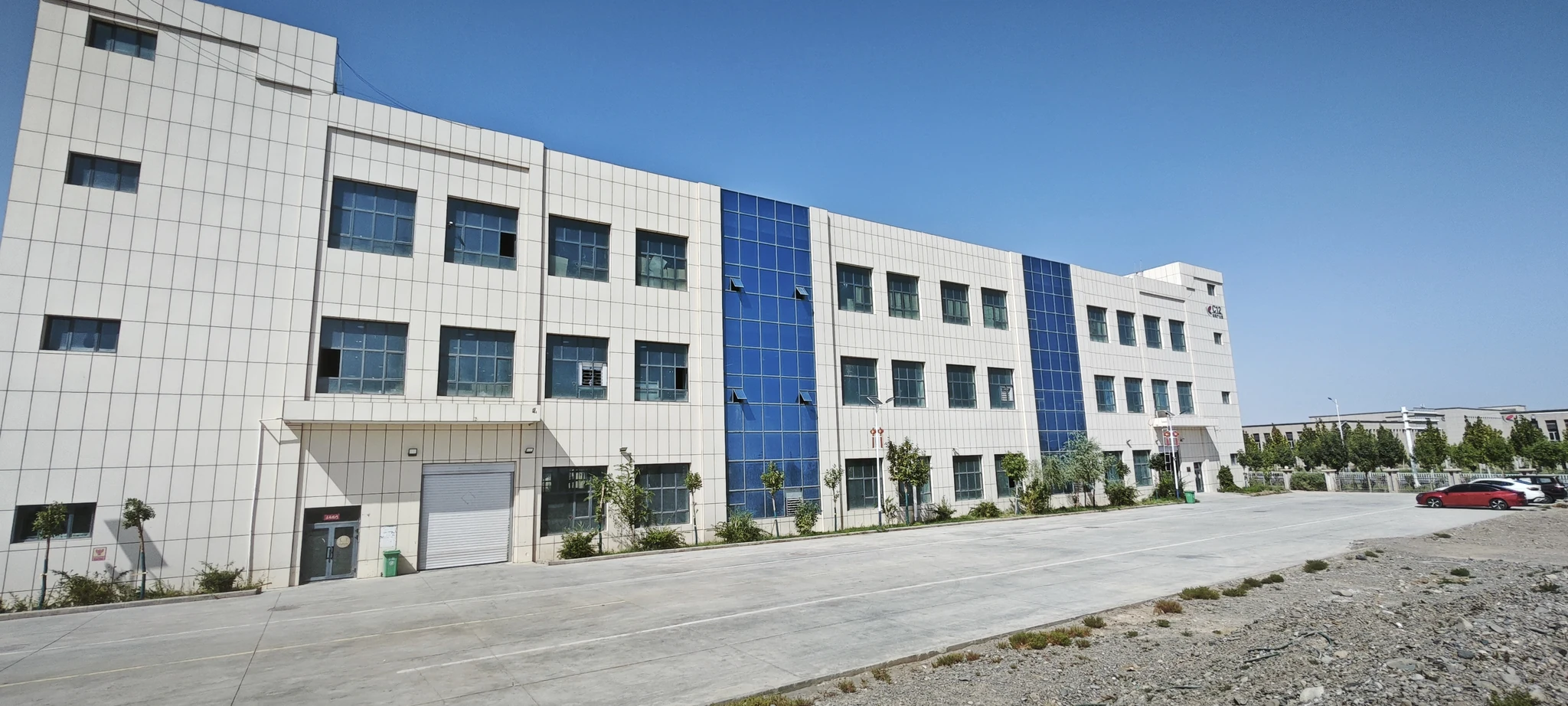 Xaodor factory buildings in Kashgar
