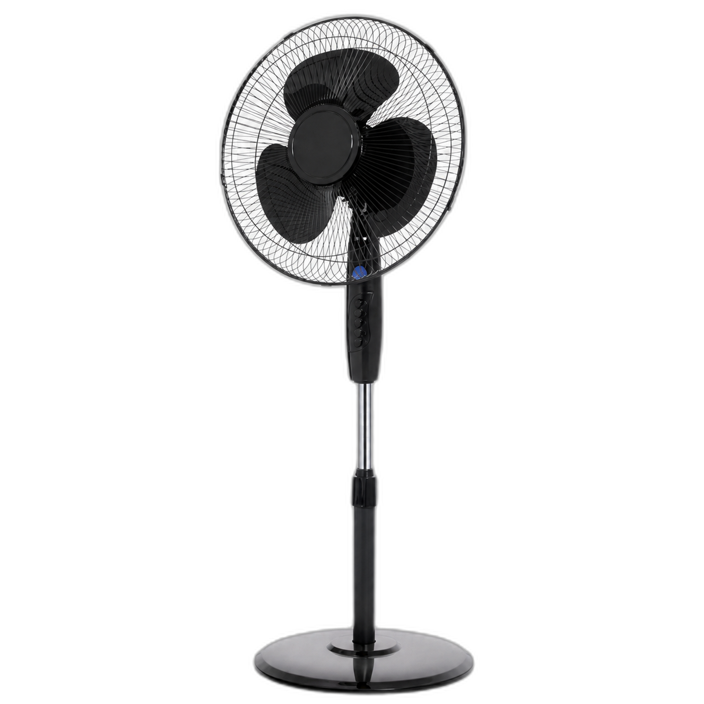 Black 3-Blade Pedestal Fan