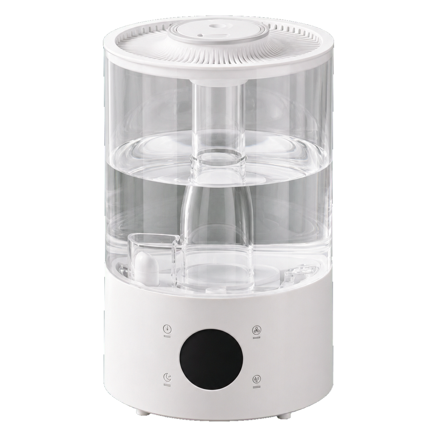 Ring-Mist Transparent-Tank Tabletop Humidifier
