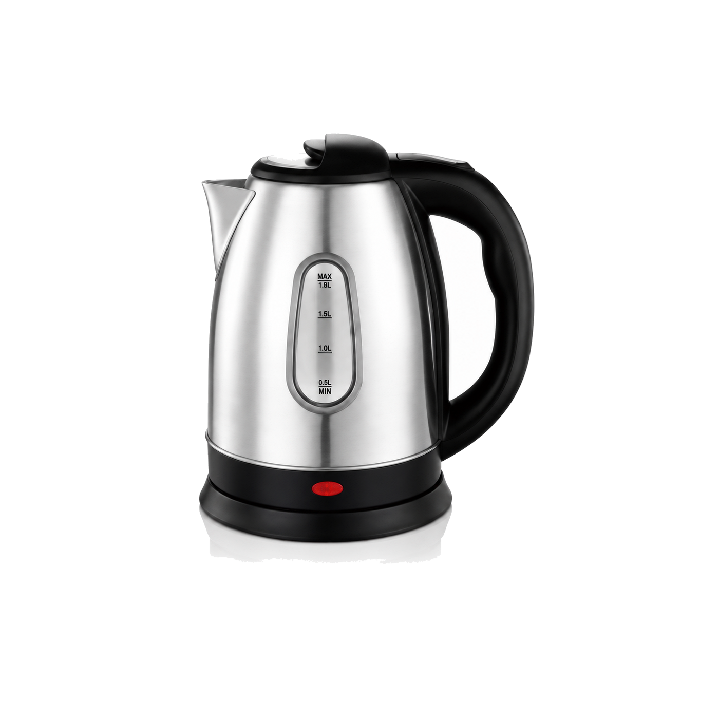 Stainless Steel Electric Kettle with Level Window