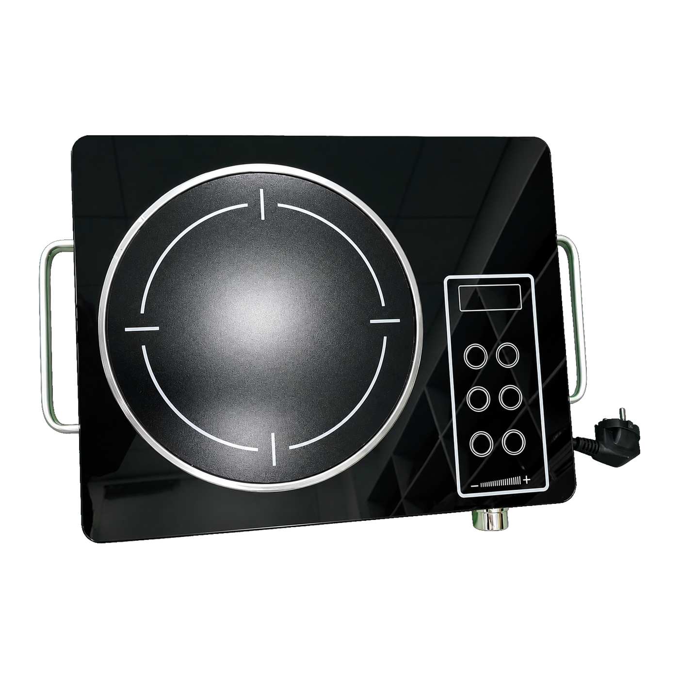 White-Ring Single-Burner Infrared Cooker
