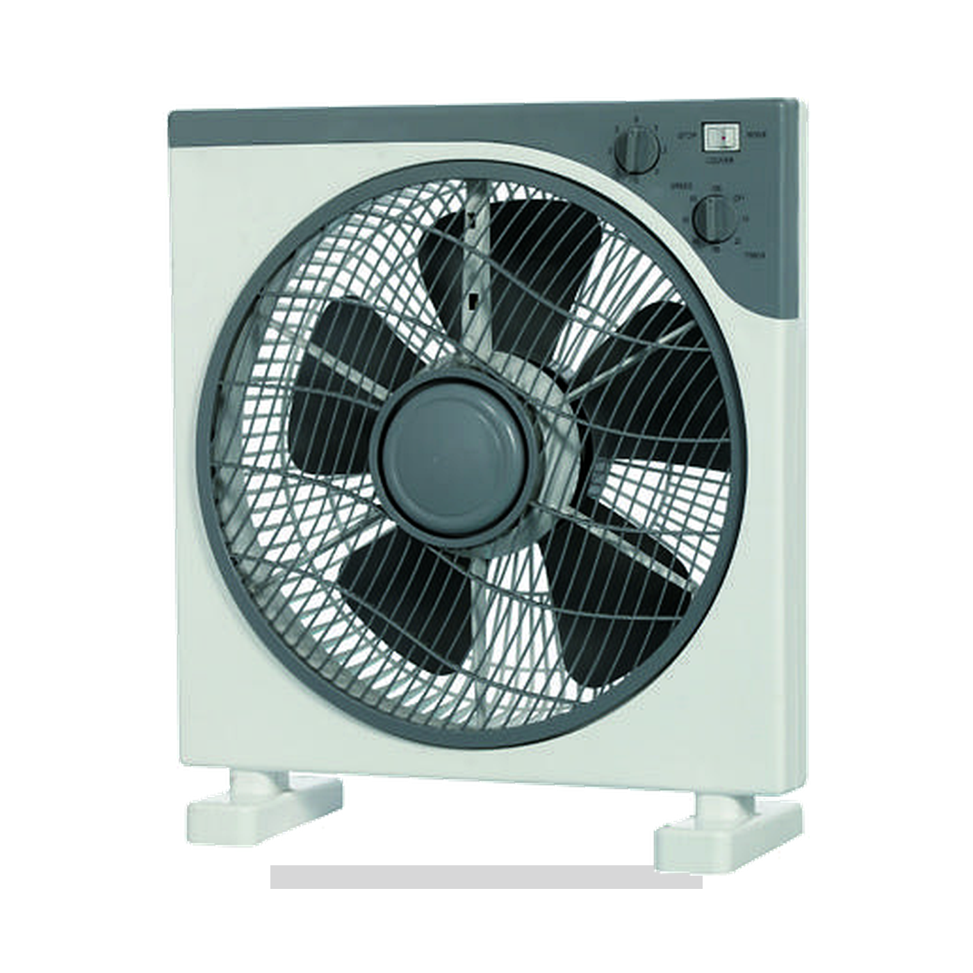 12-Inch Dual-Knob Box Fan