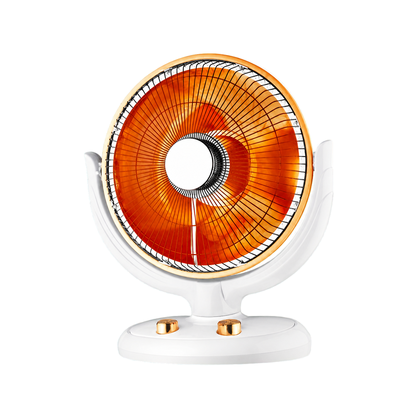 Curved-Frame Tabletop Radiant Heater