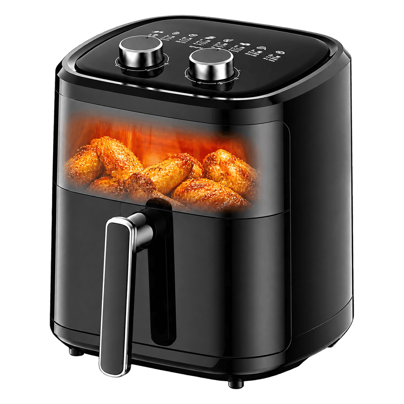 Panoramic-View Air Fryer
