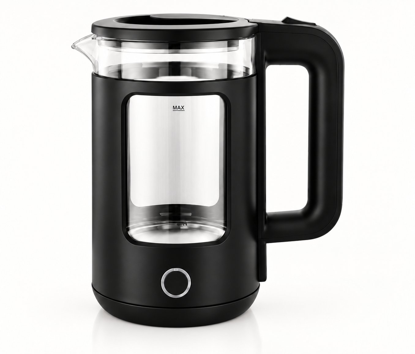 Wide-Window Glass Electric Kettle