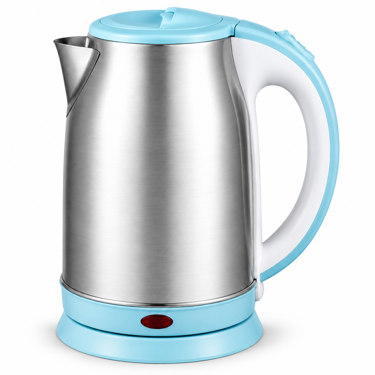 Blue-and-White Stainless Steel Electric Kettle