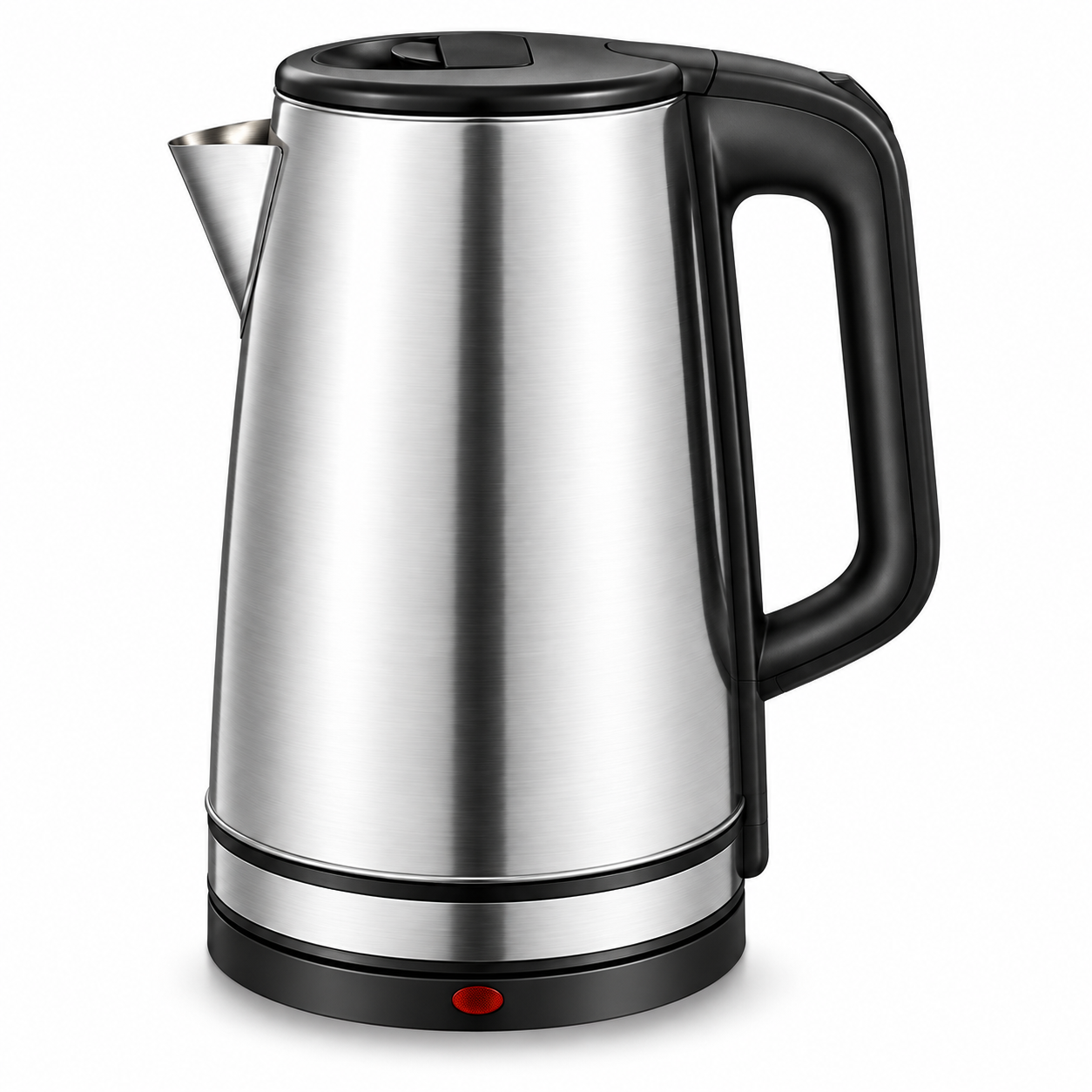 Tall Electric Kettle with Metal Base Ring