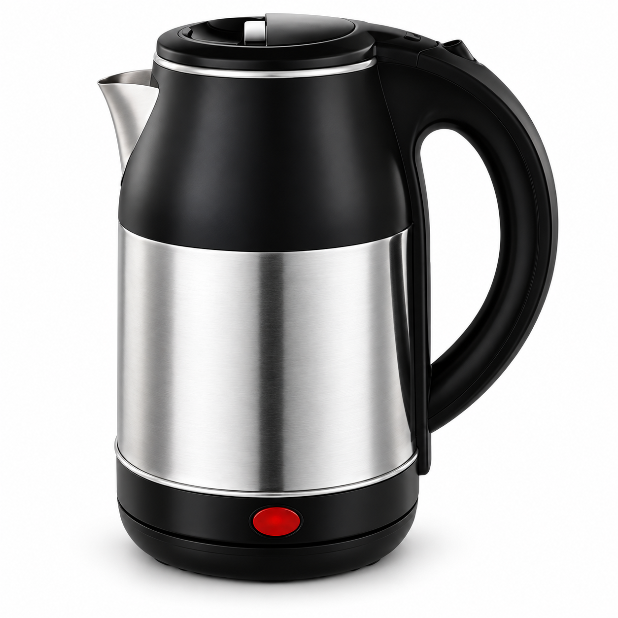 Two-Tone Stainless Steel Electric Kettle