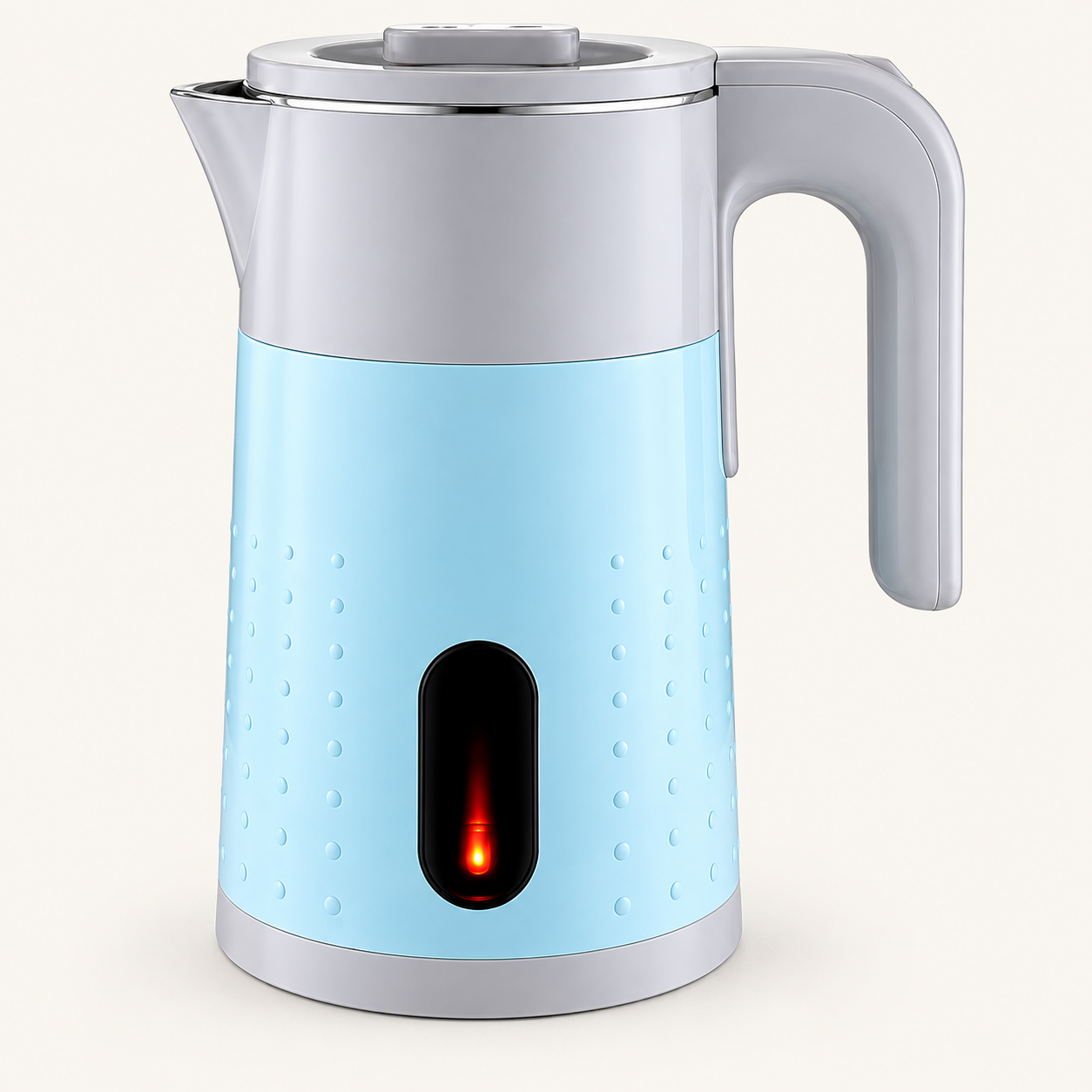 Dotted-Texture Electric Kettle