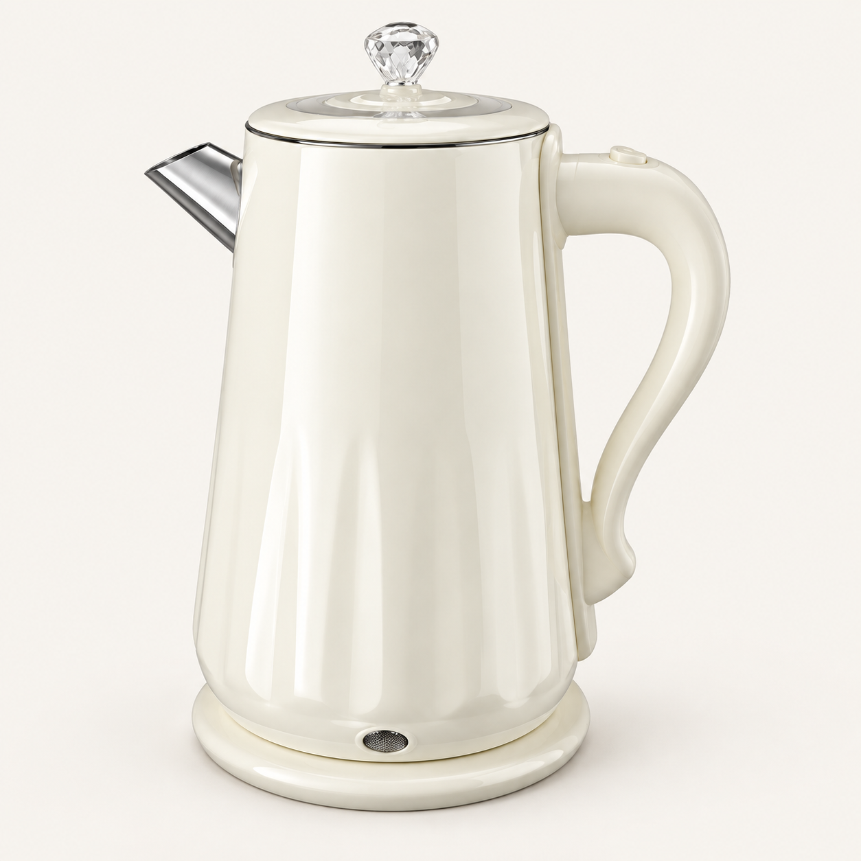Vertical-Rib Electric Kettle