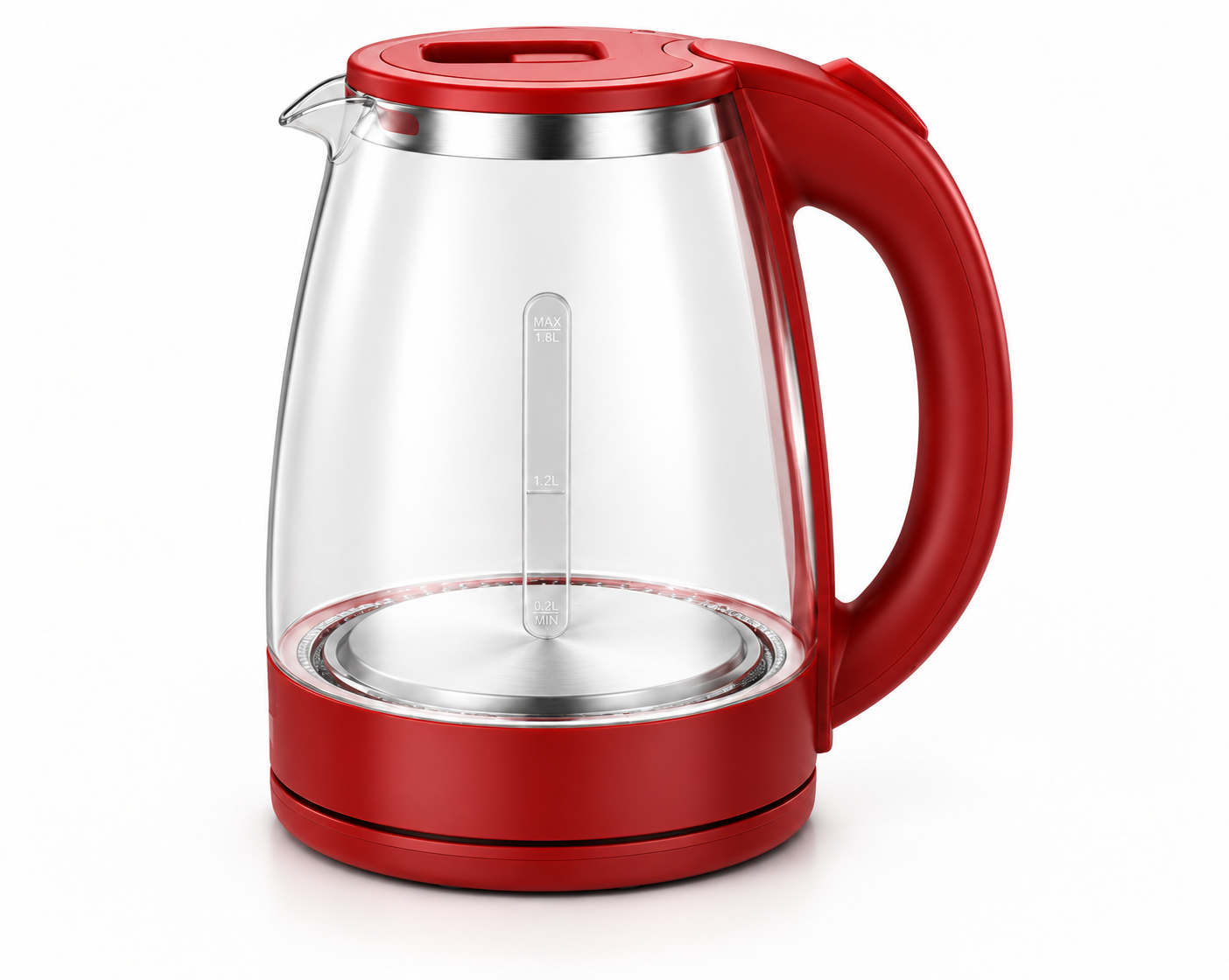 Vertical-Window Glass Electric Kettle