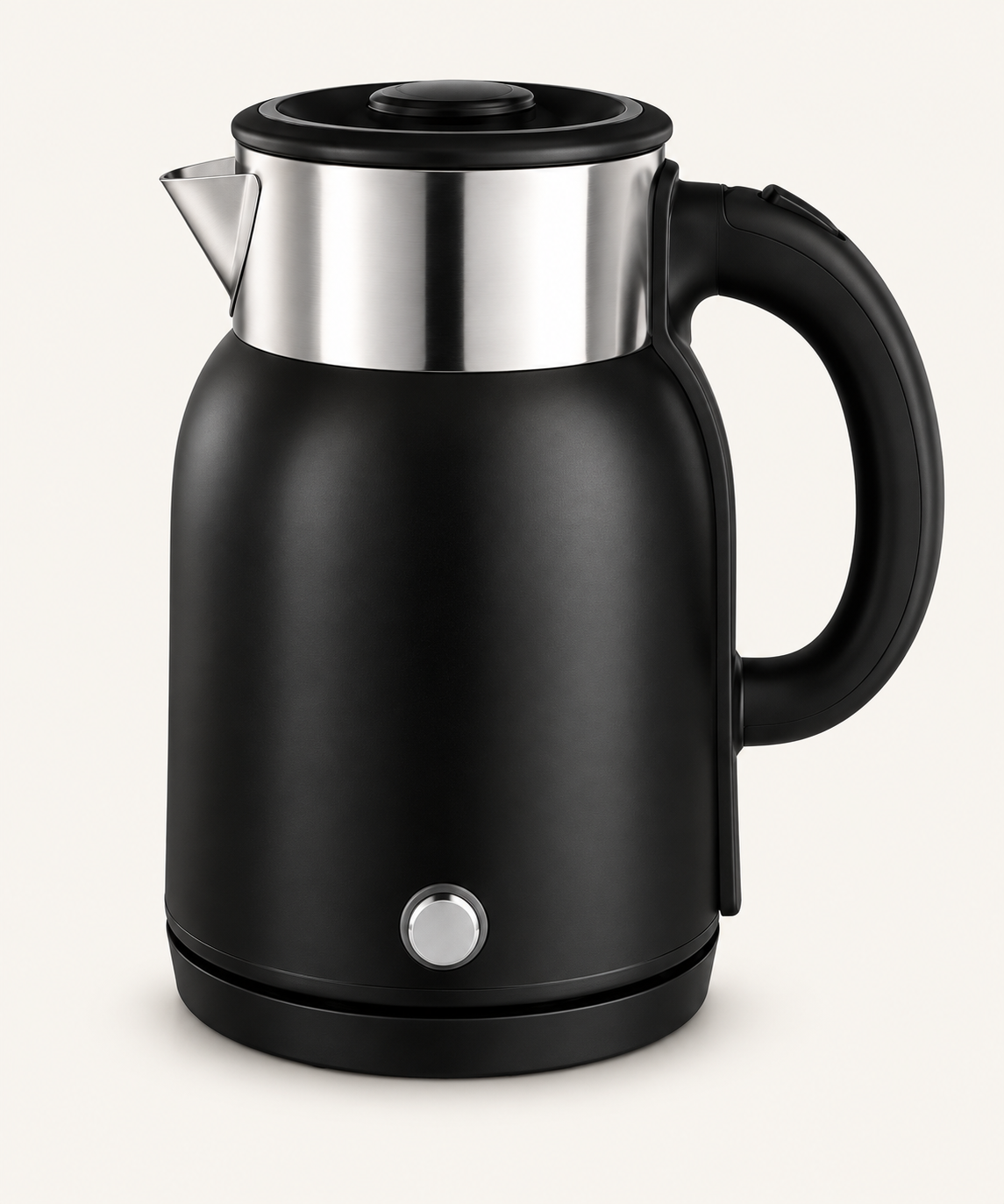 Wide Metal-Neck Electric Kettle