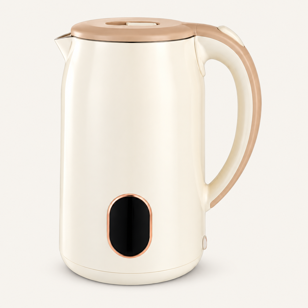 Two-Tone Cylindrical Electric Kettle