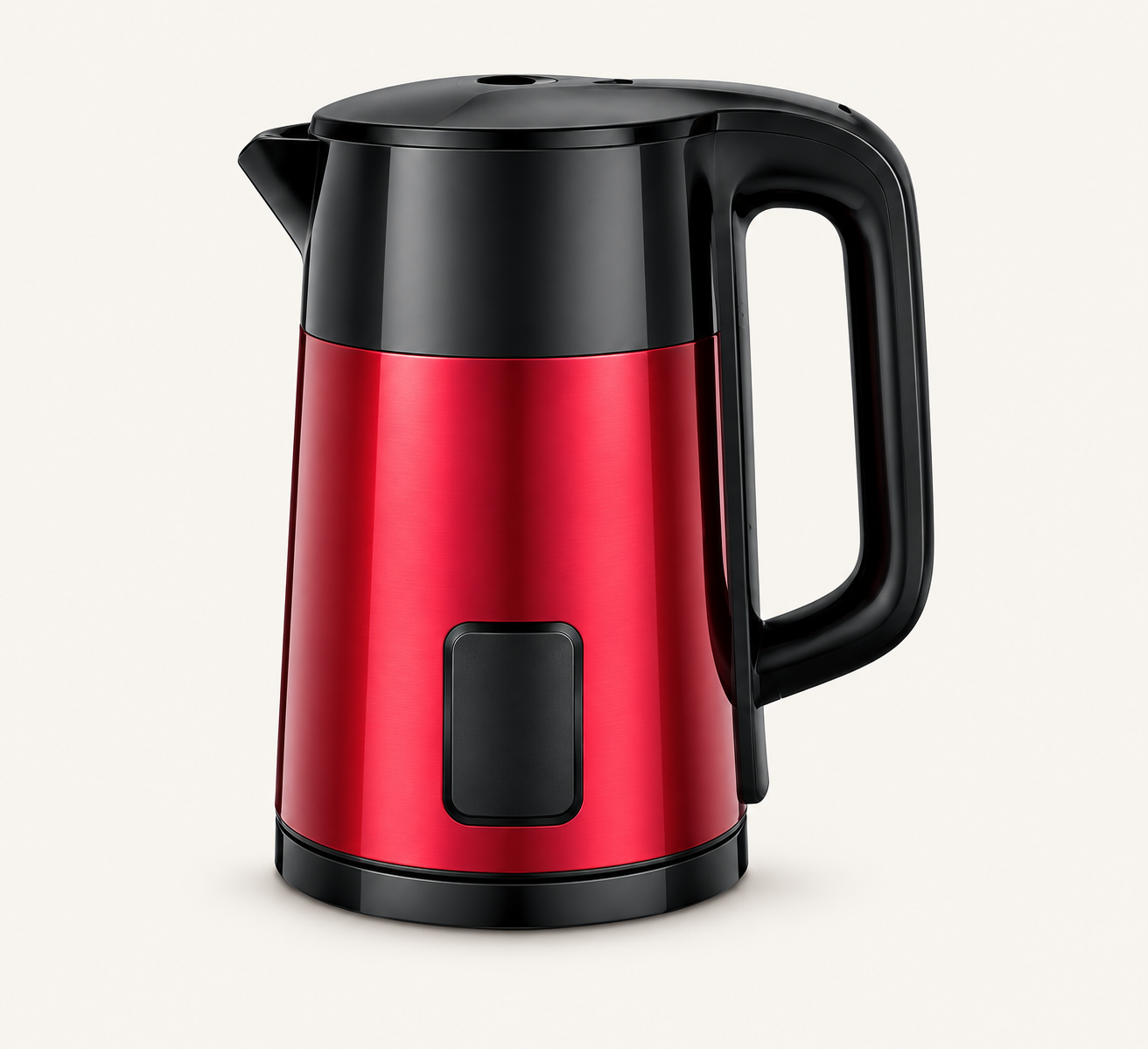 Black-Shoulder Tapered Electric Kettle