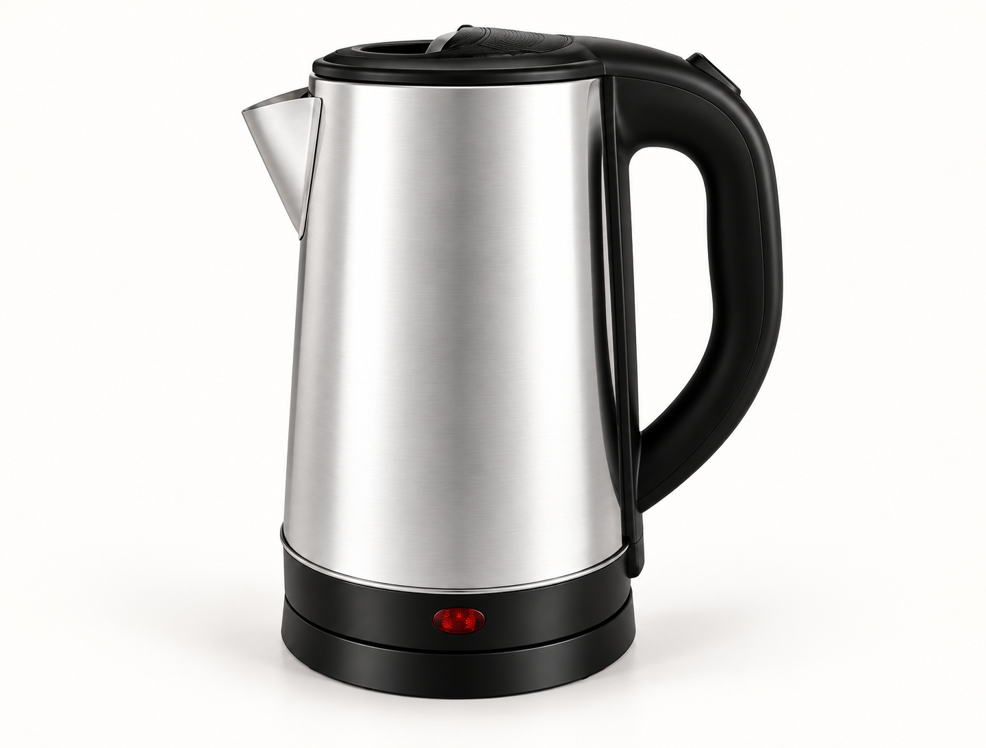 Straight-Body Stainless Steel Electric Kettle