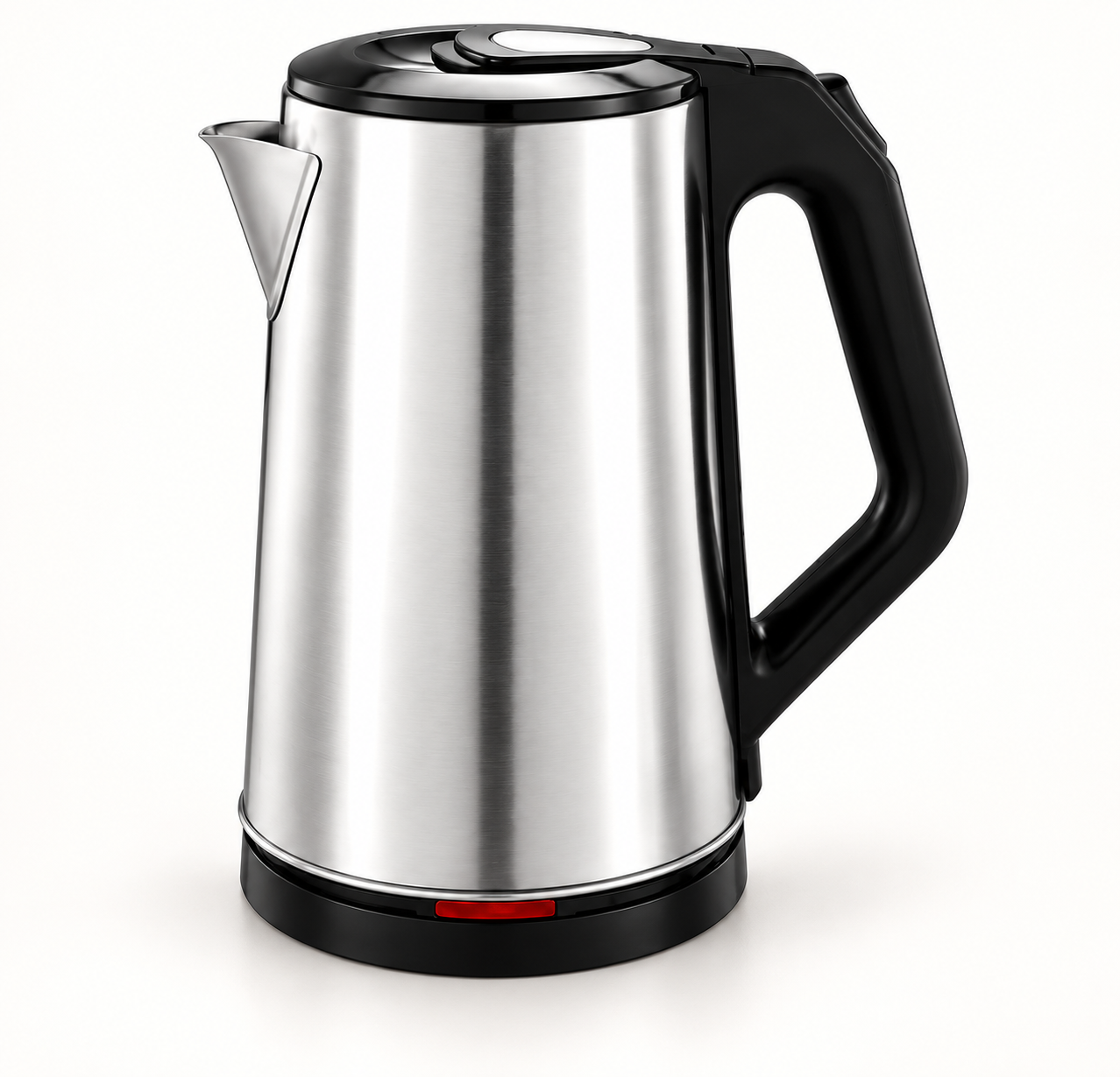 Tall Short-Spout Stainless Steel Electric Kettle