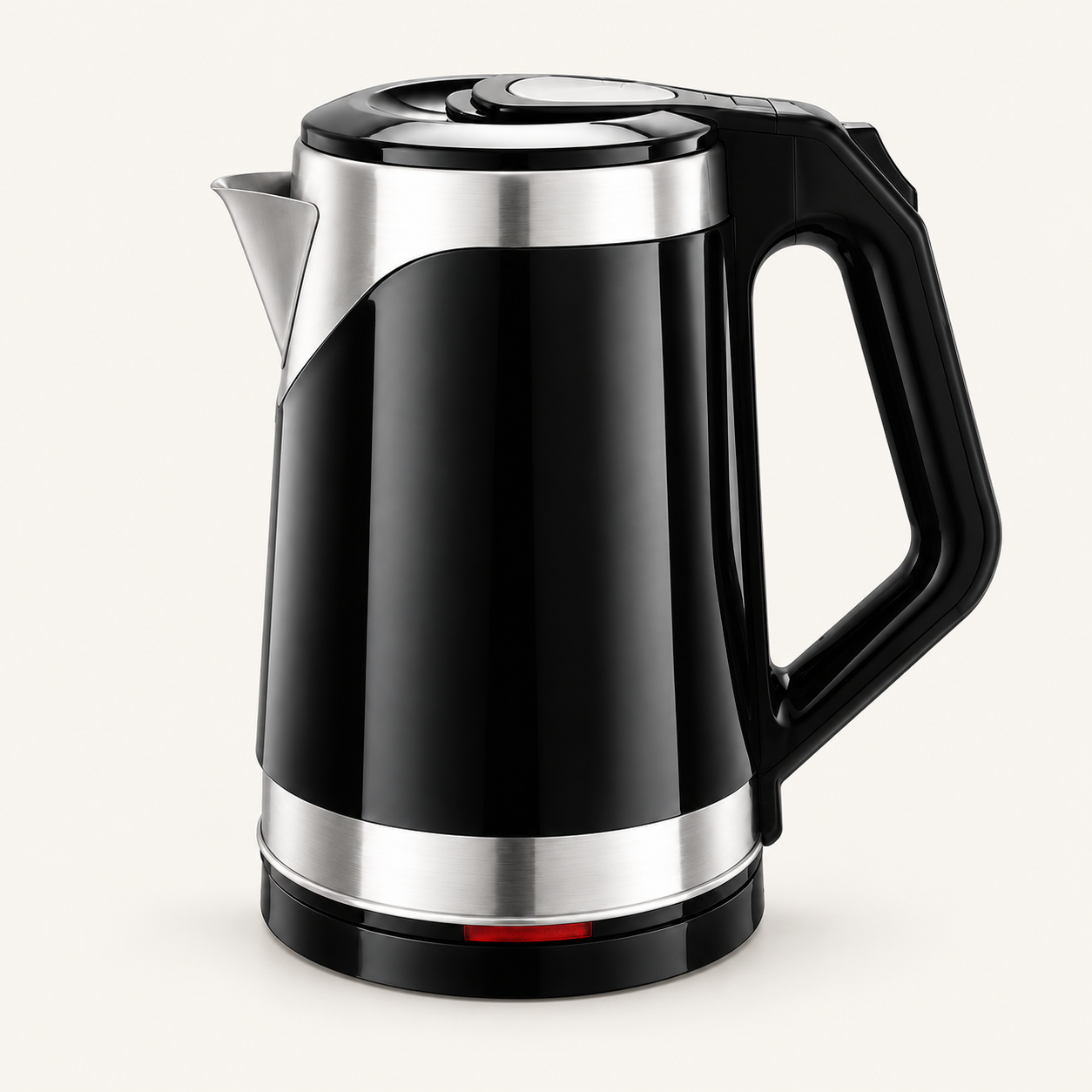 Metal-Shoulder-Ring Electric Kettle